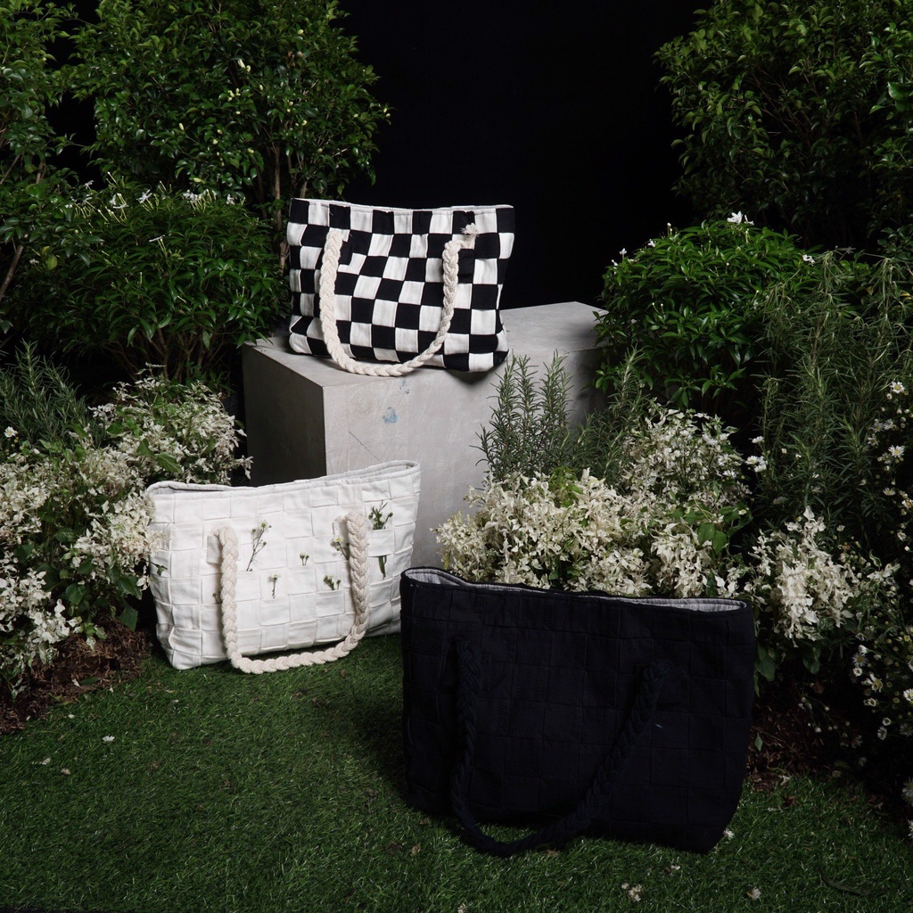 TÚI TOTE CRAFTED DENIM TOTE COLLECTION 3