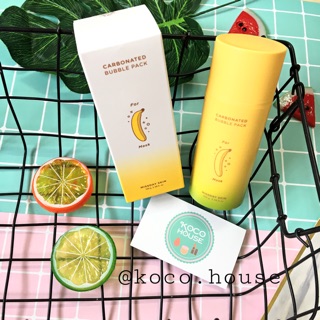 MẶT NẠ SỦI BỌT THẢI ĐỘC CHIẾT XUẤT TỪ TRÁI CHUỐI – MISSDAY SKIN BANANA MOISTURE CARBONATED BUBBLE PACK