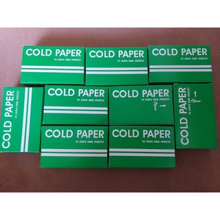 Giấy uốn lạnh Cold Paper 100 miếng