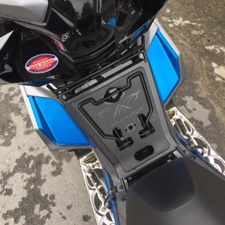 baga nhựa đen xe air blade 2020