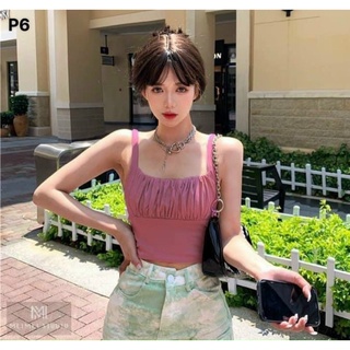 ÁO KIỂU 2 DÂY DÚN NGỰC