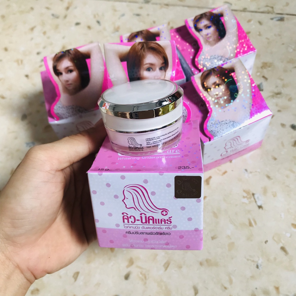 Kem Ngừa Thâm Nách Mông Bẹn Q-Nic Care Thái Lan