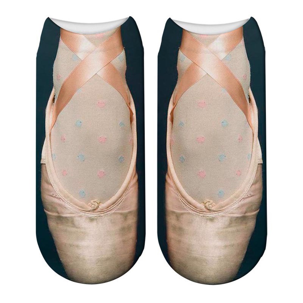 Tất Chân In Hình 3D Vui Nhộn Cho Nữ