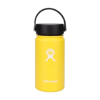 Hydro Flask 12oz Standard Mouth Insulated Bottle Stainless Grey loop Cap