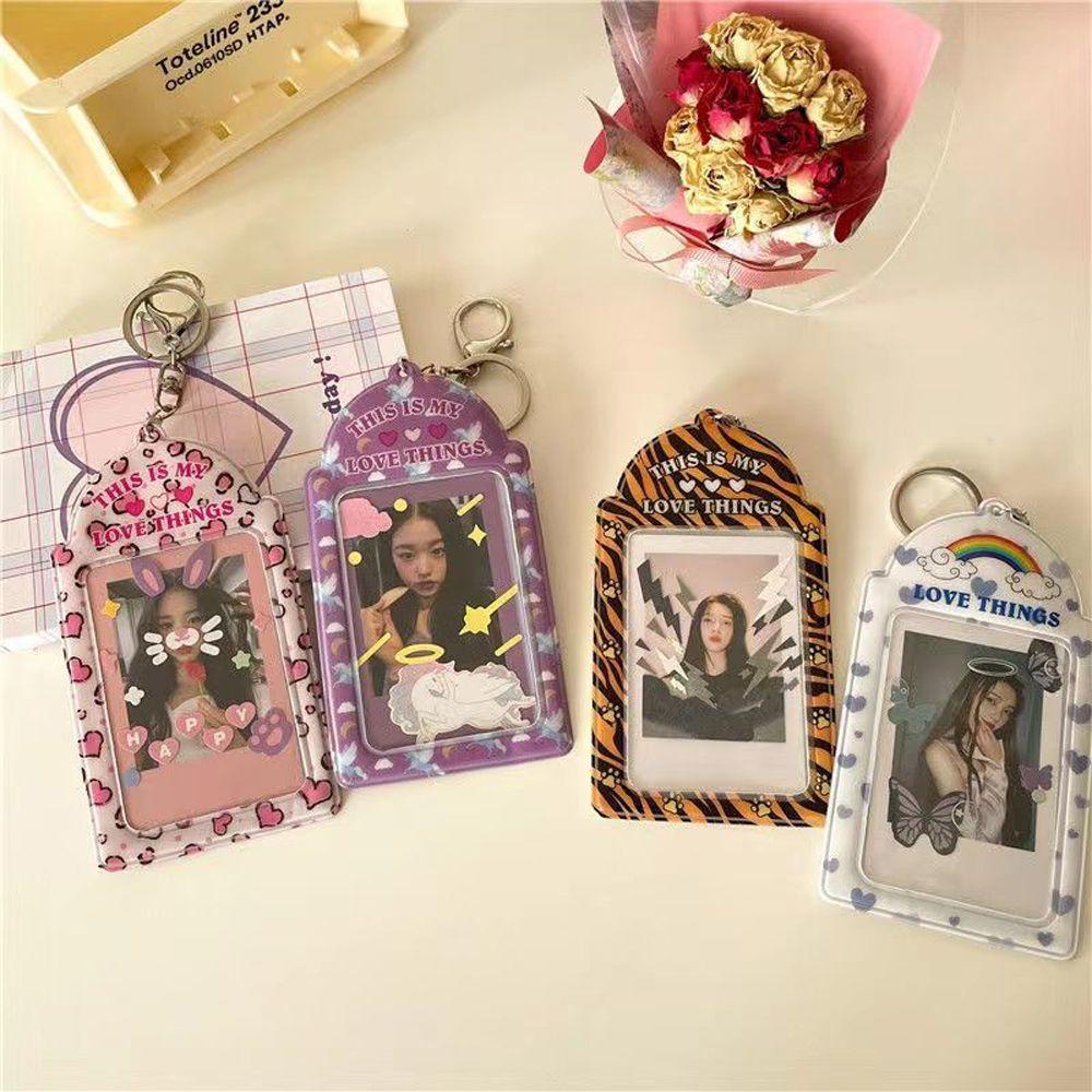 Hộp Đựng Ảnh / Thẻ / Chìa Khóa / Xe Buýt / Thẻ Hình Thần Tượng Hàn Quốc Nhật Bản / Đại Học