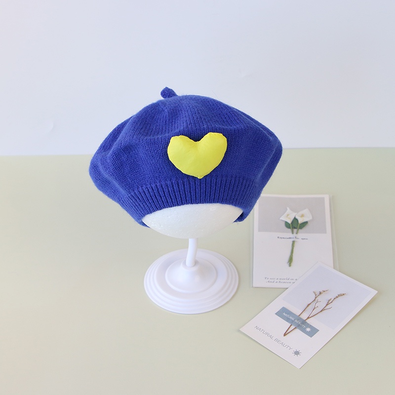 Mũ Nồi Dệt Kim Co Giãn Nhiều Màu Sắc Giữ Ấm Mùa Đông Cho Bé