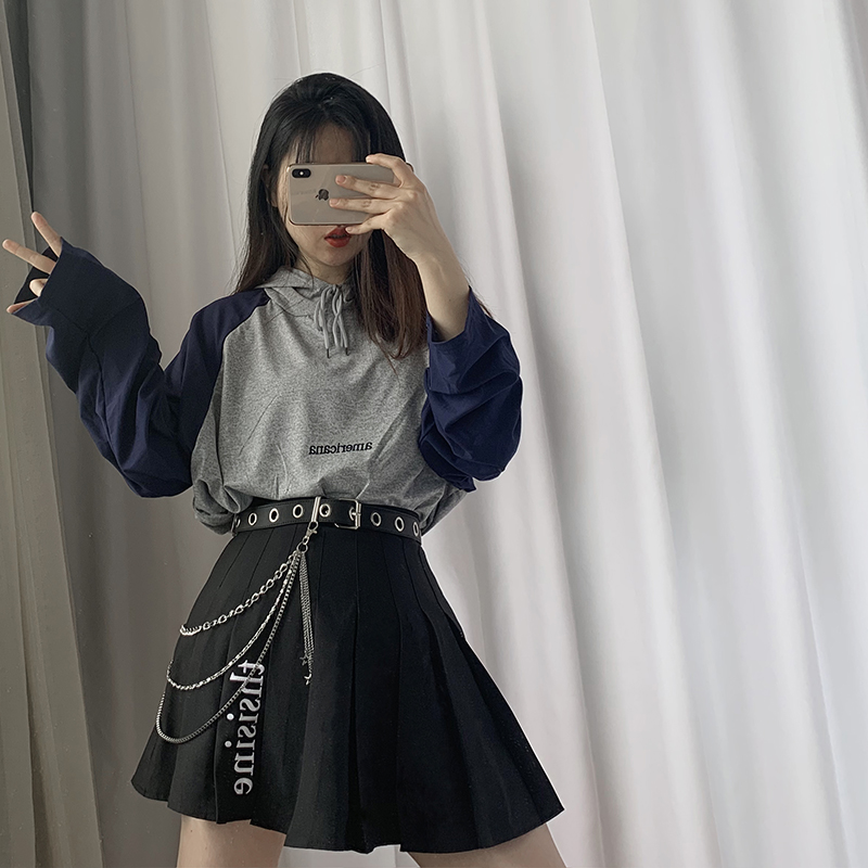 Dây xích thắt lưng mặt hình ngôi sao năm cánh phong cách punk thời trang cho nam và nữ 23595