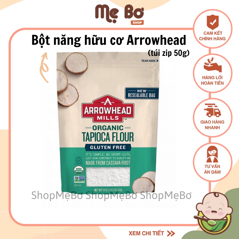 BỘT NĂNG HỮU CƠ CHO BÉ ĂN DẶM