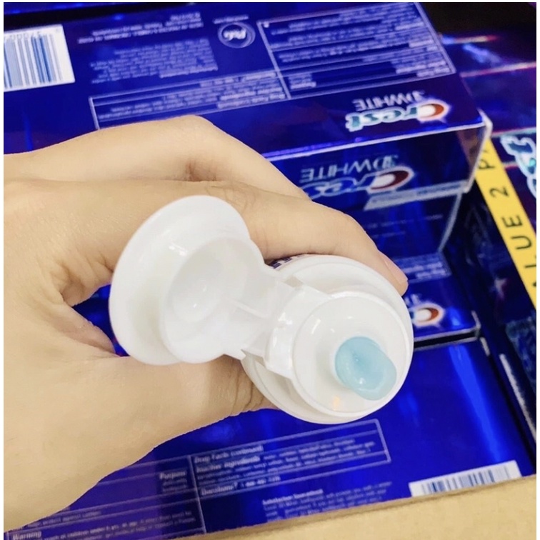Kem Đánh Răng Crest 3D White Radiant Mint Siêu Trắng Răng 116gr Mỹ