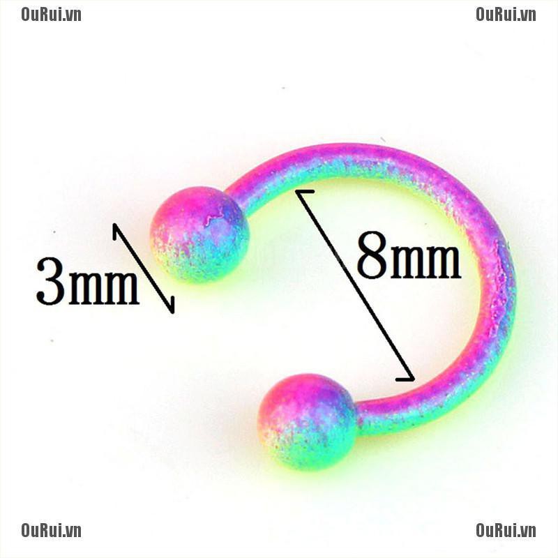 Bộ 10 Dụng Cụ Bằng Thép Không Gỉ Chuyên Dụng Cho Mắt / Môi / Mũi