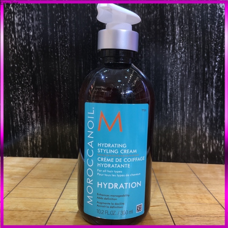 🌼Chính hãng 🌺 Kem tạo kiểu dưỡng ẩm Moroccanoil Hydration Hydrating Styling Cream 300ml