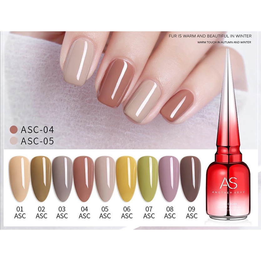 Sơn gel AS ma ASC | chai đỏ 15ML