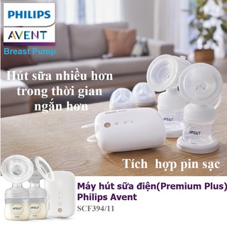 Máy hút sữa điện đôi Eureka Plus Philips Avent 394.11