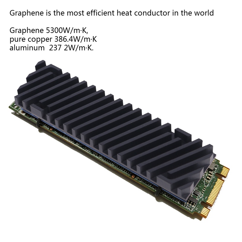 Bộ Tản Nhiệt Bằng Đồng Nguyên Chất Cho M 2 NGFF 2280 PCI-E NVME SSD
