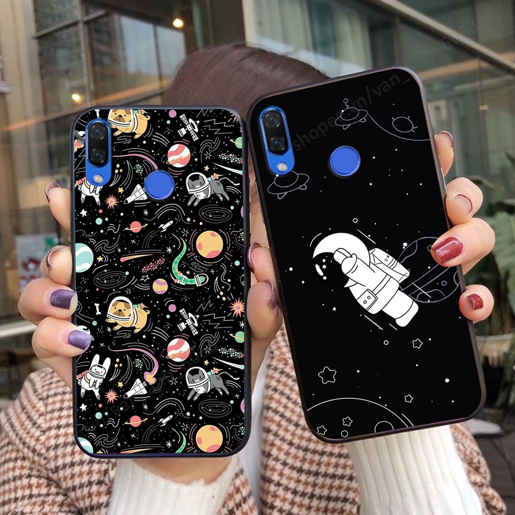 Ốp Huawei Nova 3 / Nova 3i hình bầu trời, phi hành gia đẹp, ốp lưng điện thoại huawei viền dẻo cao cấp