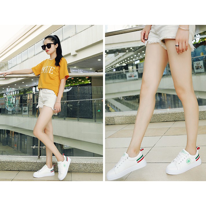 GIầy Thể Thao Nữ Gót Mầu(Sẵn Hàng+Hình Thật+Hộp) 058 | BigBuy360 - bigbuy360.vn