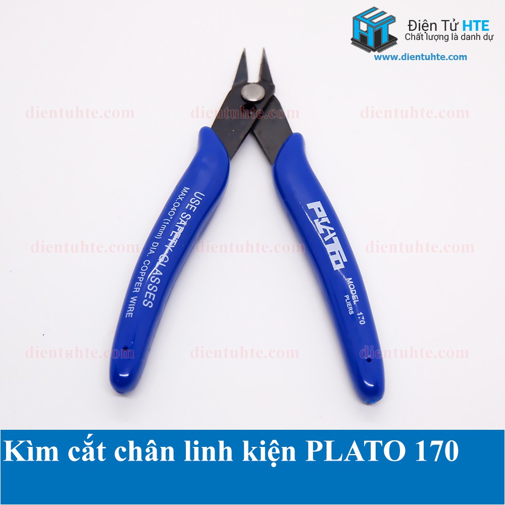 Kìm cắt linh kiện - dây điện Plato 170 [HTE Quy Nhơn CN2]