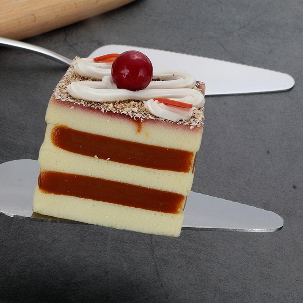 Dụng Cụ Cắt Bánh Kem Tráng Miệng Hình Tròn Có Răng Chống Ăn Mòn