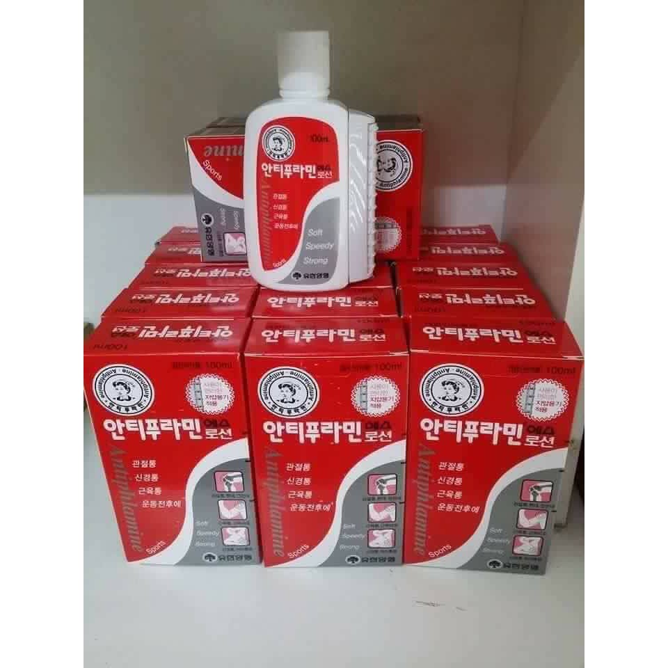 Dầu nóng xoa bóp Hàn quốc Antiphlamine 100ml