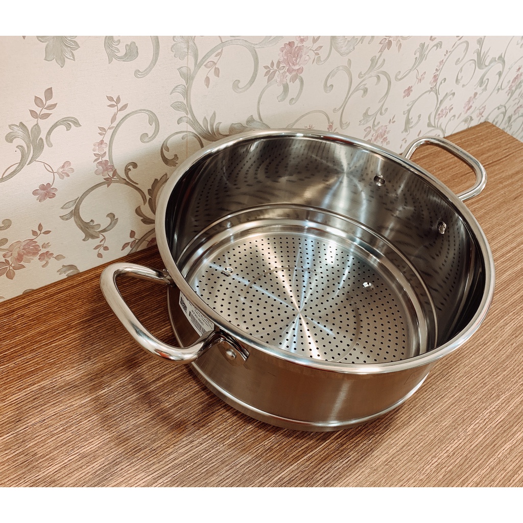 Xửng hấp inox 430 FiveStar Standard 2 quai không nắp ( 24cm / 26cm / 28cm / 30cm / 32cm )