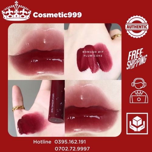 Son romand juicy lasting tint, son bóng romand hàn quốc chính hãng lâu trôi Cosmetic999