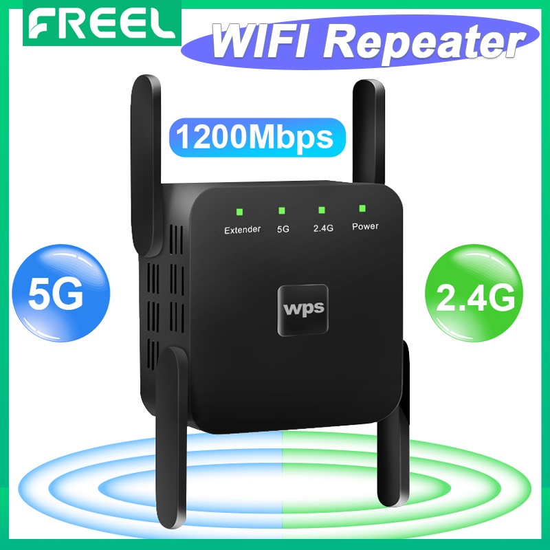 Thiết Bị Khuếch Đại Tín Hiệu WiFi Không Dây 5G 1200M AC1200 Chuyên Dụng