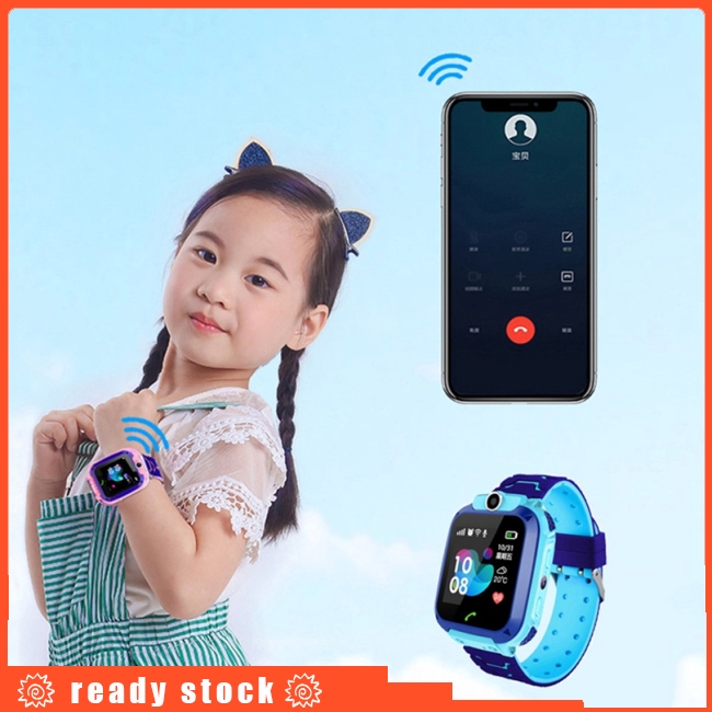 Q12 Đồng hồ thông minh Dành cho trẻ em Học sinh chống nước 1.44 inch