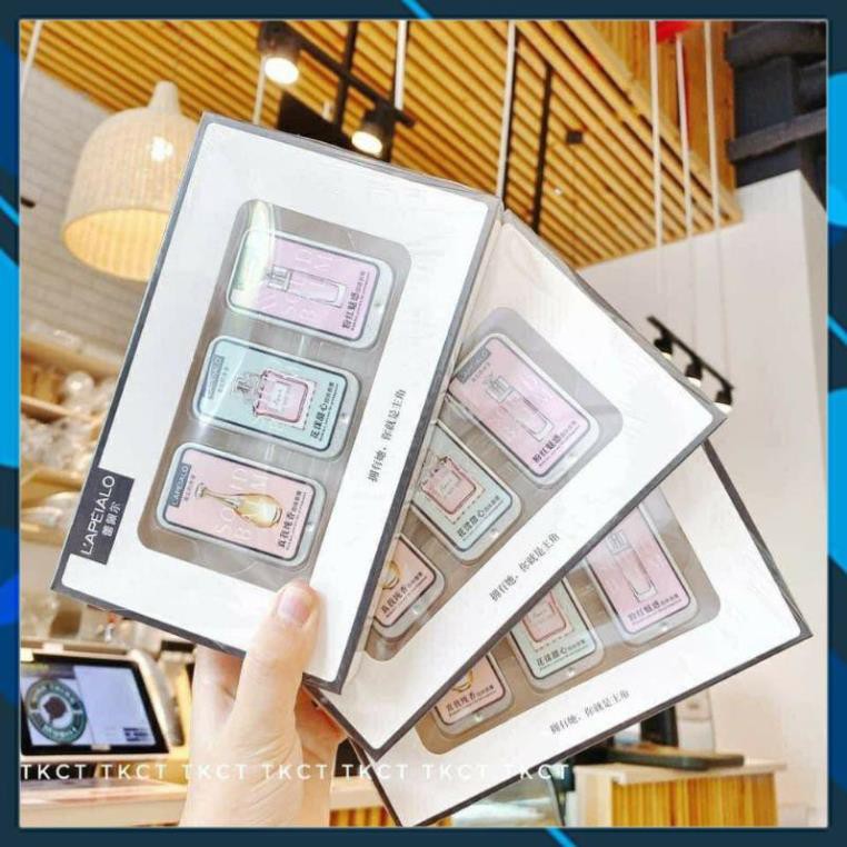 [Xả kho] bộ 3 nước hoa sáp LAPEIALO lưu hương từ 8-12 tiếng, 3 mùi hương khác nhau - nước hoa khô | Thế Giới Skin Care