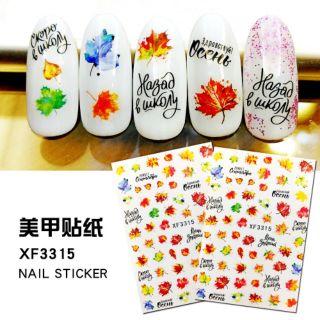 Hình dán sticker nail dán móng mẫu mới 2020