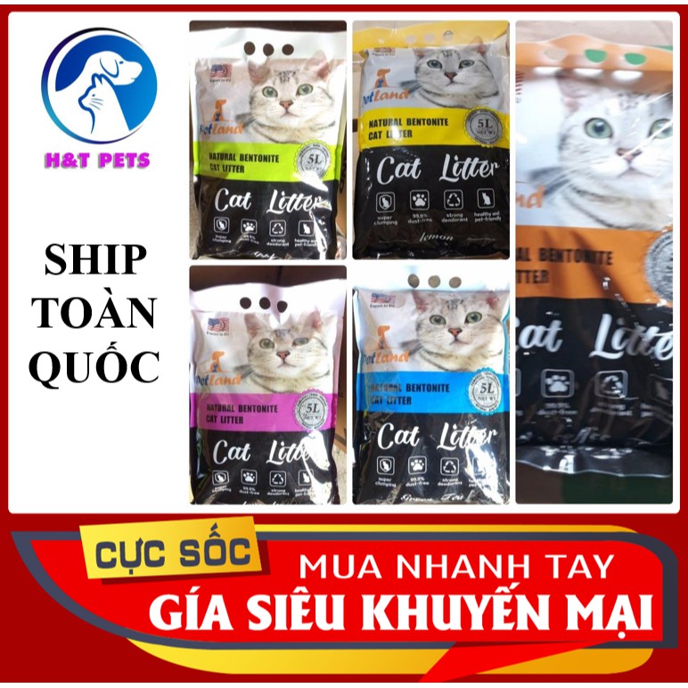 [GIÁ HỦY DIỆT] CAT LITTER Cát vệ sinh cho mèo - Cát vệ sinh khử mùi diệt khuẩn cho mèo CATLIKE