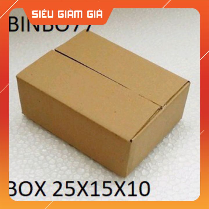 Thùng carton size 25x15x10 bo 50hộp