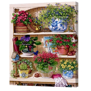 Bộ Tranh Sơn Dầu Trang Trí Tự Làm 15.7x19.7 Inch Mic-Xzra3166Yx D