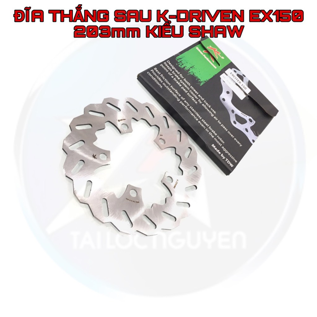 ĐĨA THẮNG SAU KDRIVEN CHO EXCITER150 VÀ HONDA WINNER CAO CẤP