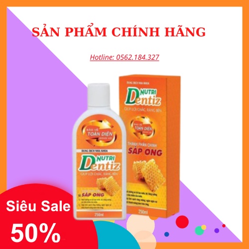 Dung dịch nha khoa Nutridentiz 250ml