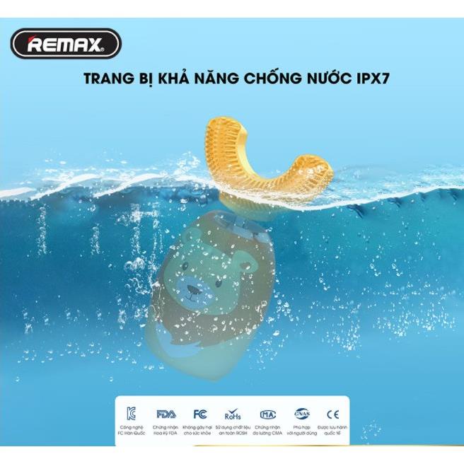 [QUÀ TẶNG SINH NHẬT] Máy Đánh Răng Tự Động Chữ U Cho Bé WeKome WTC02, Mềm Mại, An Toàn, Chống nước, BH 6 Tháng