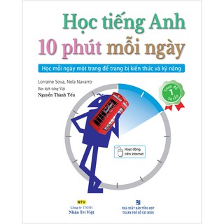 Sách - Học tiếng Anh 10 phút mỗi ngày - Trình độ sơ cấp (kèm CD)