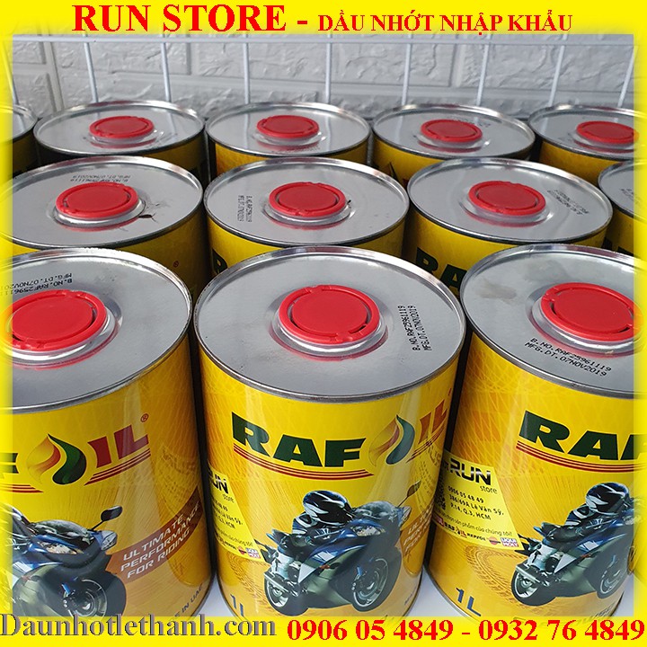 Combo 12 Lon Nhớt Tổng Hợp RAFOIL EXE 4T 20W50 1000ml – Nhớt Tổng Hợp Nhập Khẩu Dubai – Hàng Chính Hãng