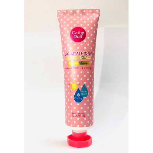 Kem chống nắng dưỡng trắng da Cathy Doll L- Glutathione Magic Cream SPF50 PA+++ 138ml