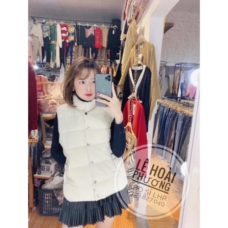 Áo phao nữ hàn quốc, áo khoác ghi lê nữ cao cấp dễ mặc dễ phối đồ giữ ấm rất tốt hàng quảng châu loại 1 | BigBuy360 - bigbuy360.vn