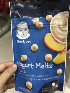 SỮA CHUA KHÔ CHO BÉ GERBER MỸ