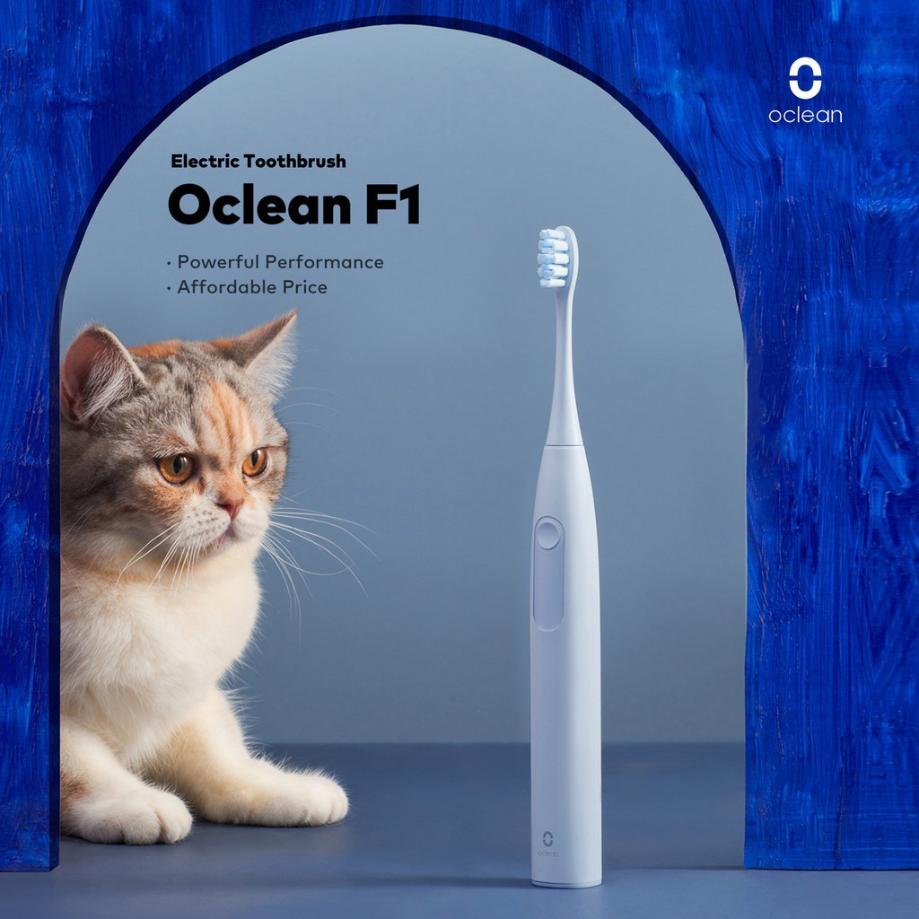 Bàn chải điện Oclean F1 Sonic Electric Toothbrush Tế Sóng Siêu Âm Chống Nước IPX7 3 Chế Độ Xiaomi Youpin - Minh Tín Shop