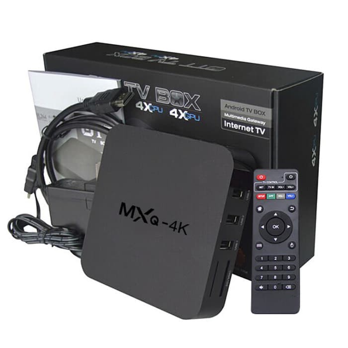 Đầu Mxq 4k Rk3229 1g8g H.264H.265 ~ As0784 Android Smart Tv Box