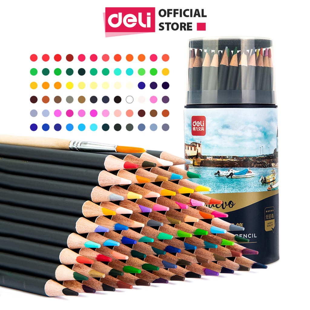 Bút chì màu 24M Deli 68100