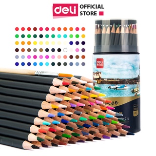 Bút chì màu 24m deli 68100