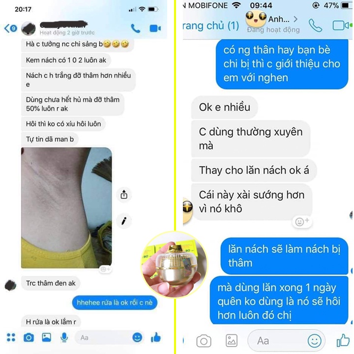 Kem Cô Bơ Lọ To 30gr Giảm Thâm Nách, Hết Hôi Nách Siêu Tiết Kiệm Giúp Loại Bỏ Mùi Hôi Dưỡng Trắng Nách