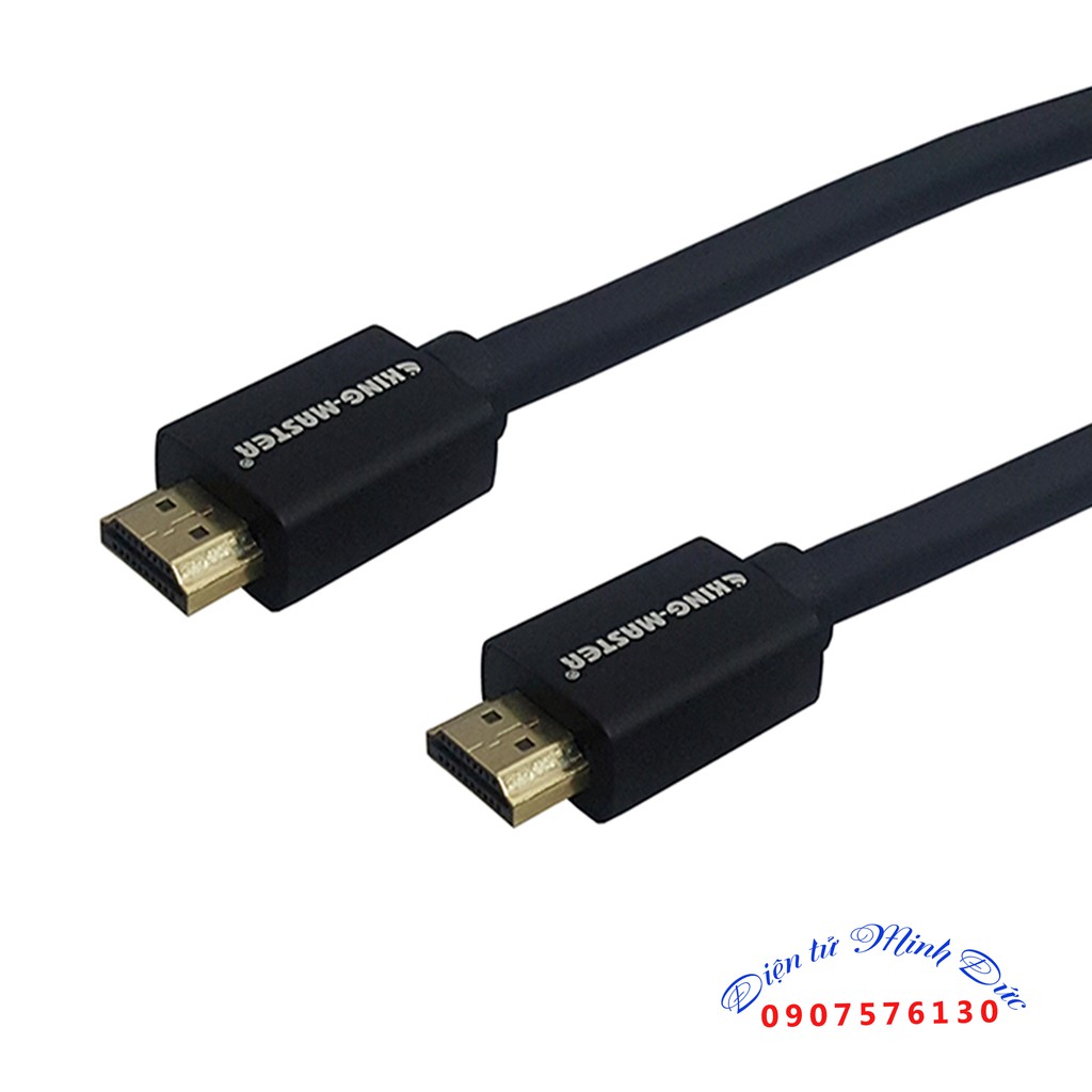 Cable HDMI - Dây Cáp HDMI 2.0 KINGMASTER 5m (Hàng chính hãng)