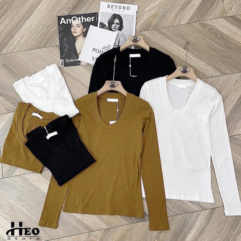 [Siêu Hot] Áo Len Xỏ Ngón Boddy Trơn Cổ Tròn 4 Màu, Áo Len Dáng Ôm Có Ảnh Thật Kèm Video | BigBuy360 - bigbuy360.vn