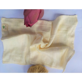 Khăn mặt tơ tằm 302 lớp