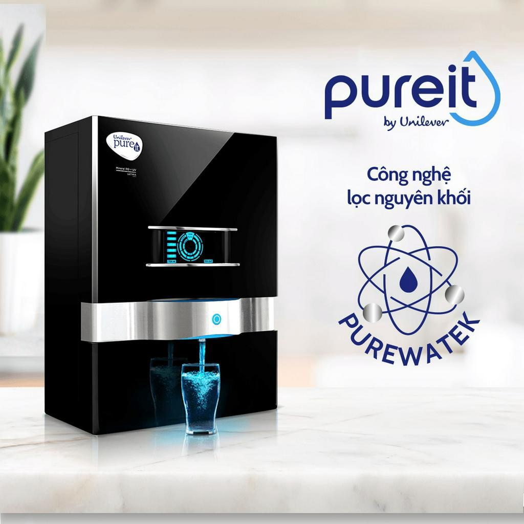 Máy lọc nước Unilever Pureit Ultima Black công suất 4000l - Bảo hành 12 tháng miễn phí lắp đặt toàn quốc