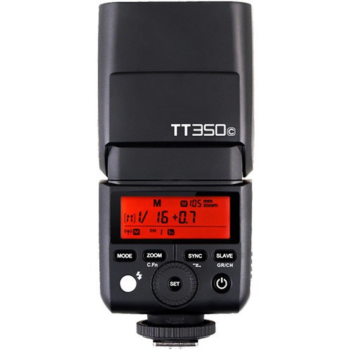 Đèn Flash Godox TT350 C Cho Canon kèm Trigger Godox X1 tích hợp TTL, HSS 1/8000s - Tặng tản sáng Omni bouce